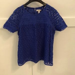Gorgeous J Crew size 8 fully lined top, 100% cotton. Worn twice.